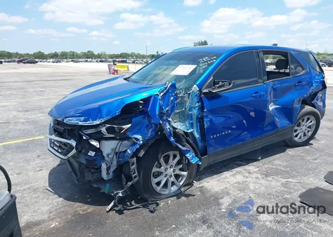 2019 Chevrolet Equinox Ls из США, поврежденный, VIN 3GNAXHEV9KS602823